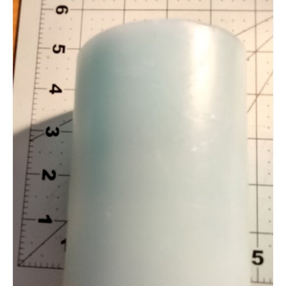 Sylvania Flameless Candle Blue Battery Operated Timer Feature Pillar 4x3 inch - Picture 4 of 11